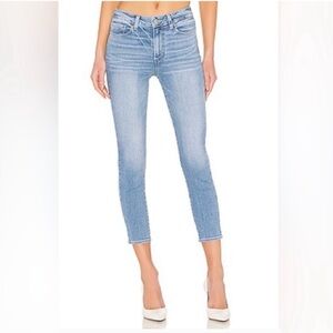 Paige Hoxton Crop Azul Women's Jeans. Size 26